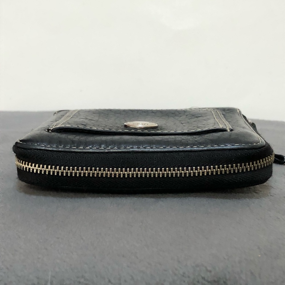 Coach  Black Pebble Leather Wallet - Picture 5 of 12